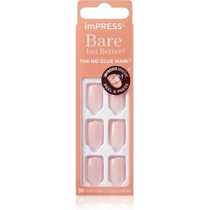 imPRESS - Colour Bare but Better - Opdruknagels - Roze - 30 Stuks