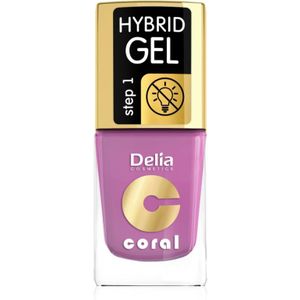 Delia Cosmetics - Coral Nail Enamel Hybrid Gel - Nagellak - 11 ml - Rijke Kleur