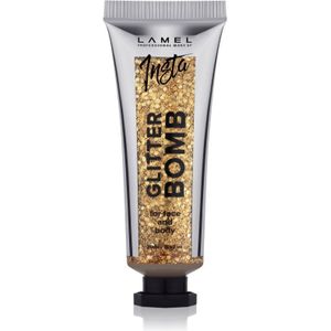 LAMEL Insta Glitter Bomb Glitters voor Gezicht en Lichaam #402 20 ml
