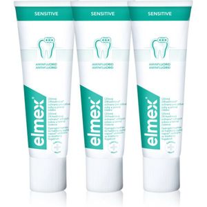 Elmex Sensitive Pasta voor Gevoelige Tanden 3x75 ml