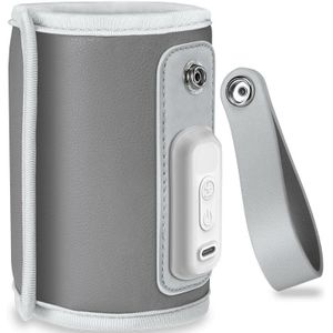 Lionelo Care Thermup Go babyflessenwarmer Grey Silver 1 st