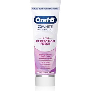 Oral B - 3D White Luxe Perfection Fresh - Tandpasta - Eucalyptus Mint - 75 ml