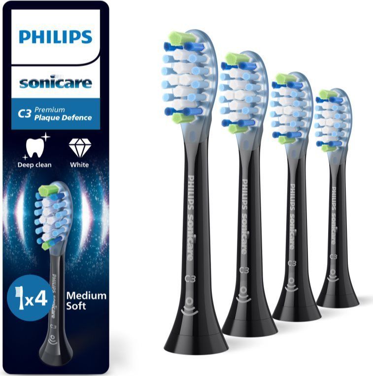 Philips Sonicare Premium Plaque Defense HX9044/88 Vervangende Opzetstuk voor Tandenborstel 4 st
