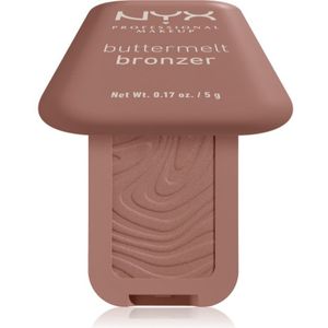 NYX Professional Makeup Buttermelt Bronzer Crèmige Bronzer Tint 02 All Buttad Up 5 g