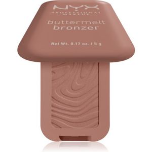 NYX Professional Makeup Buttermelt Bronzer Crèmige Bronzer Tint 03 Deserve Butta 5 g