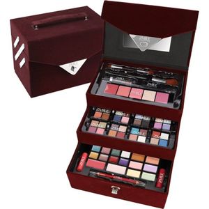 ZMILE COSMETICS - Beauty Case Velvety - Cosmetica Set - Diverse Kleuren - Inclusief Make-up Accessoires