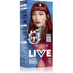 Schwarzkopf - LIVE Ultra Brights or Pastel - Haarkleuring - Dark Red