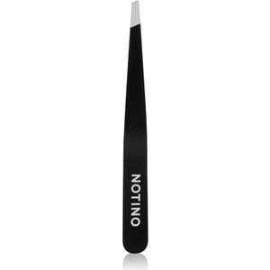 Notino Tweezers Black Pincet met Schuine Punten 1 st