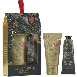 Scottish Fine Soaps Spiced Apple Winter Skin Duo Gift Set