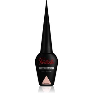 Provocater LED/UV Shape Base Base Nagellak voor Gel Nagels Tint  Nude Pink 7 ml
