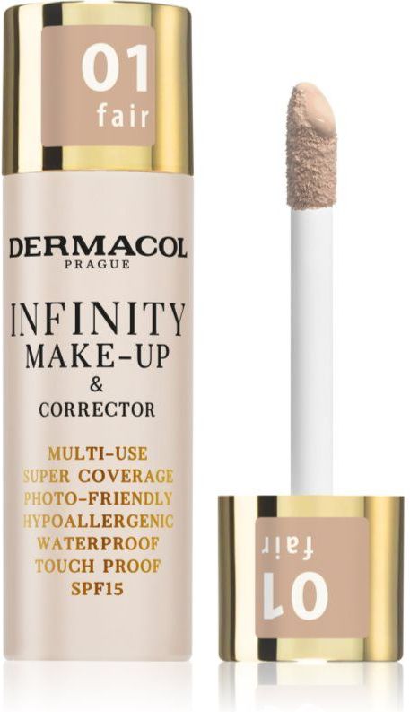 Dermacol - Infinity - Foundation - Tint 01 Fair - 20 g