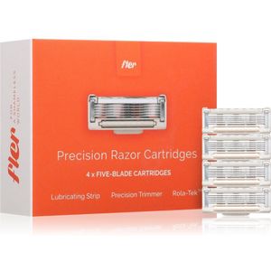 Fler Precision Razor Cartridges Vervangende Scheermesjes 4 st