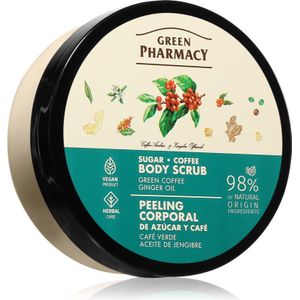 Green Pharmacy - Green Coffee & Ginger Oil - Body Scrub - 200 ml