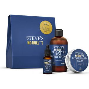 Steve's - All Beard Everything Box - Haarverzorgingsset - Voor Mannen