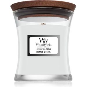 WoodWick Geurkaars Mini Lavender & Cedar 85 gr