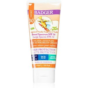 Badger Sun Kinder zonnebrandcrème SPF 30 87 ml