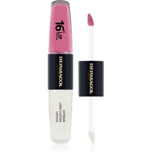 Dermacol 16H Lip Colour Langaanhoudende lippenstift en lipgloss Tint 11 2x4 ml