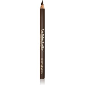 Dermacol True Colour Eyeliner Langaanhoudende Eye-Liner Potlood Tint 02 Brown 4 g