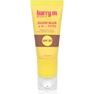 Barry M Glow Blur Verhelderende Base SPF 30 Tint Deep 30 ml
