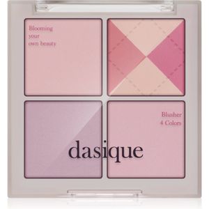 Dasique Blending Mood Cheek Blush Palette voor een Gezonde Uitstraling Tint 05 Violet Knit 10 g