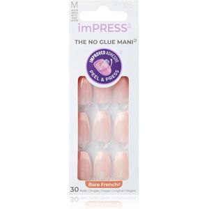 KISS - imPRESS Nails - French Manicure - Witte Tips - Zelfklevend