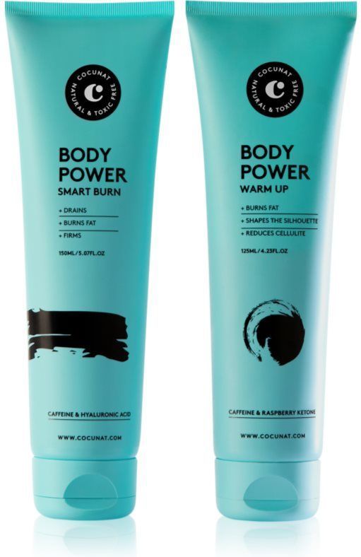 COCUNAT - Body Power - Afslankmiddel - 150 ml + 125 ml - Vermindert Cellulite