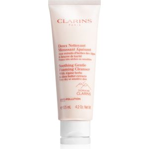 Clarins Soothing Gentle Foaming Cleanser Reinigende Schuim Crème voor Kalmering van de Huid 125 ml