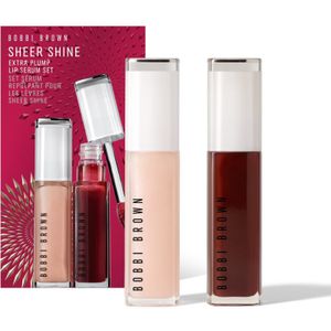 Bobbi Brown Holiday Sheer Shine Extra Plump Lip Serum Set set van hydraterende lipgloss