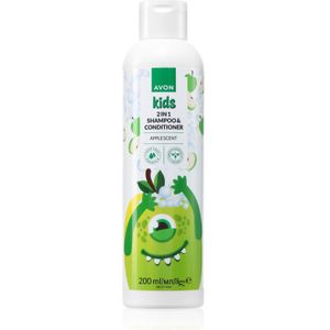 Avon - Kids Apple Shampoo en Conditioner 2in1 - 200 ml - Voor Kinderen
