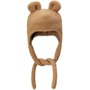 T-TOMI TEDDY Cap Brown mutsen 9-12 months (44-48 cm) 1 st