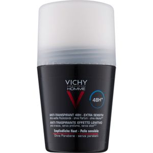 Vichy Homme Deodorant Antitranspirant Roll-On Parfumvrij 48h 50 ml