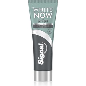 Signal White Now Detox Charcoal Whitening Tandpasta met actieve koolstof 75 ml
