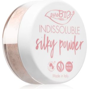 puroBIO Cosmetics - Indissouble - Matterende Losse Poeder - Tint 02 Peachy Pink - 8 g