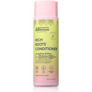 delhicious RICH ROOTS Repair & Shine Conditioner Vernieuwende Conditioner voor Glanzend en Zacht Haar 250 ml