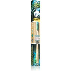 Woobamboo Eco Toothbrush Slim Soft Bamboo Tandenborstel Slim Soft 1 st