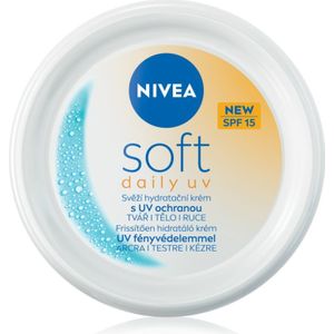 NIVEA - Soft Daily UV - Hydraterende Beschermende Crème - SPF 15 - 100 ml