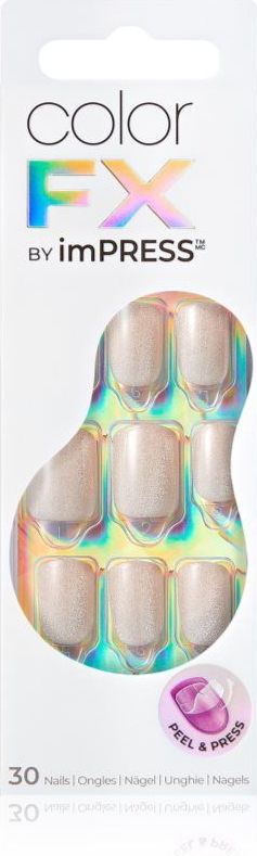 KISS Color FX im Press valse nagels zelfklevend Rebel 30 st