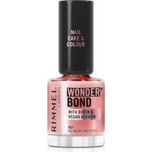 Rimmel - Wonder'bond Care+Color - Nagellak - 001 - 12 ml