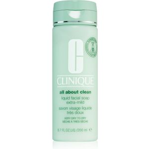 Clinique Liquid Facial Soap Extra-Mild Vloeibare Zeep voor Droge tot Zeer Droge Huid 200 ml