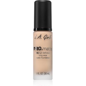 L.A. Girl Cosmetics - PRO. Matte HD - Foundation - Beige - 30 ml