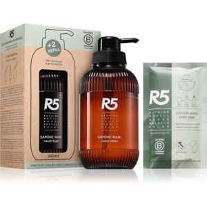 R5 - Sapone Mani - Vloeibare Zeep - 350 ml - Inclusief Navulling