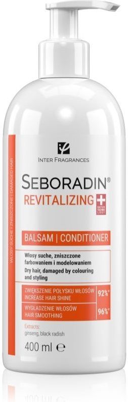 Seboradin - Revitalizing Conditioner - 400 ml - Voor Droog en Beschadigd Haar