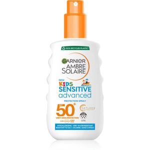Garnier - Ambre Solaire Advanced Sensitive Kids - Zonnebrandmelk Spray - SPF 50+ - 150 ml