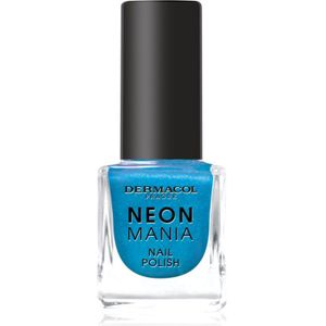 Dermacol Neon Mania Nagellak Tint 6 Azure Aqua 5 ml