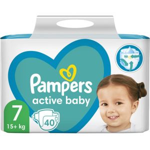 Pampers Active Baby Size 7 wegwerpluiers 15+ kg 40 st