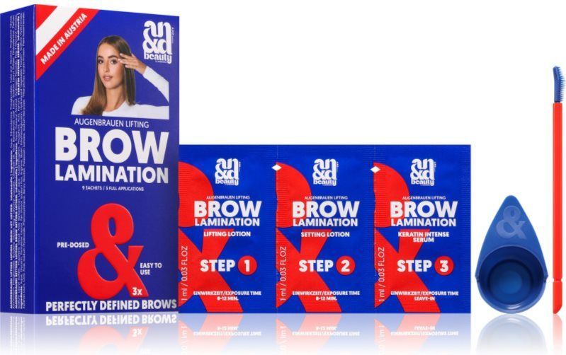 A.N.D. - Brow Lamination Set - Wenkbrauw Make-up