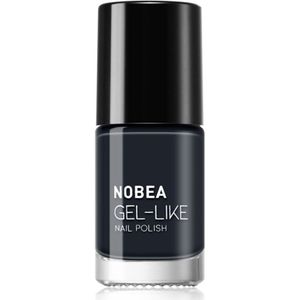 NOBEA Day-to-Day Gel-like Nail Polish Nagellak met gel effect Tint Blue depths #N19 6 ml