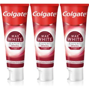 Colgate Max White Expert Original Whitening Tandpasta 3x75 ml