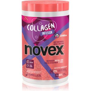 Novex Collagen Infusion versterkende masker voor verzwakt, beschadigd haar en gespleten punten 400 g