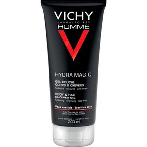 Vichy Homme Hydra-Mag C Douchegel voor Lichaam en Haar 200 ml